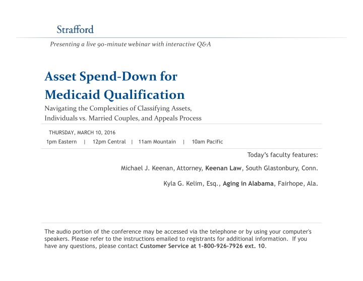 asset spend down for medicaid qualification