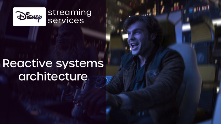 reactive systems architecture iot like media processing