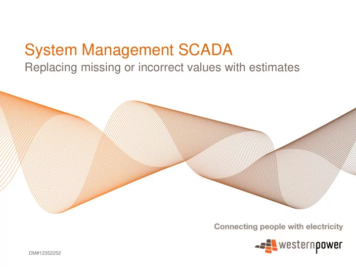 system management scada
