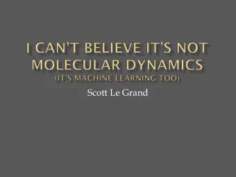 Scott Le Grand  Some Things Never Change (GPUs vs the World)  How Best to Exploit GPUs