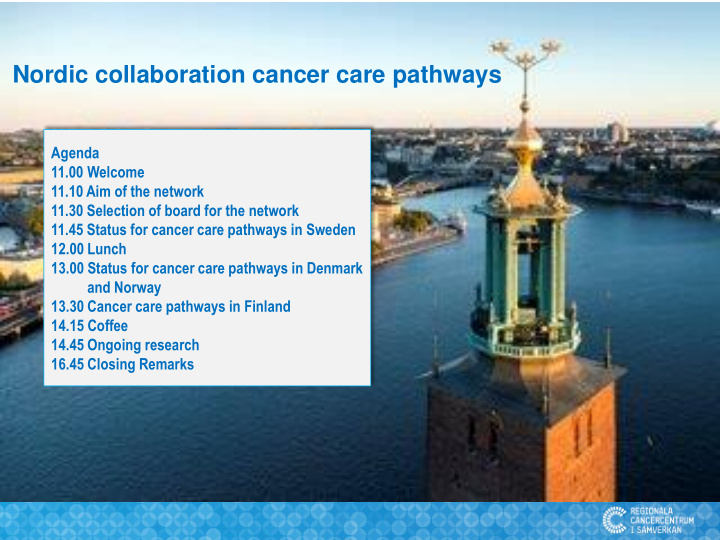 nordic collaboration cancer care pathways