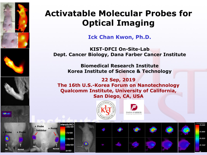 activatable molecular probes for optical imaging