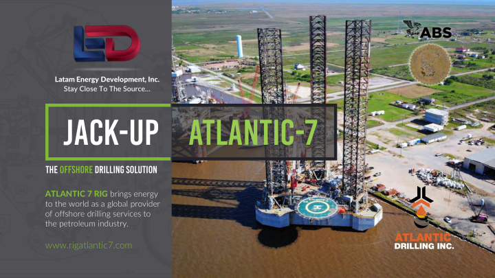 the offshore drilling solution