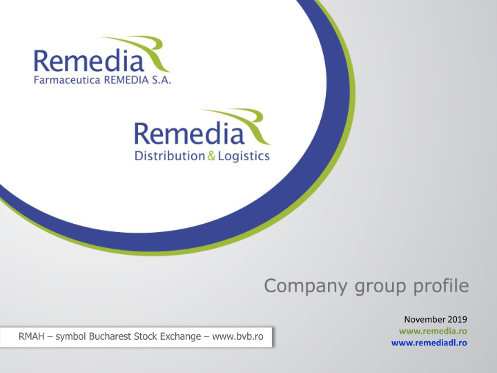 november 2019 remedia ro rmah symbol bucharest stock