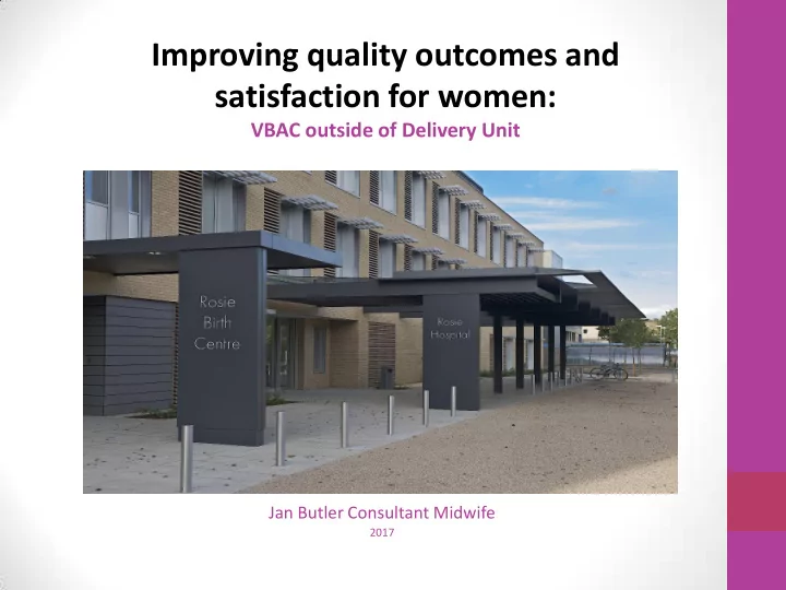 jan butler consultant midwife 2017 introduction in the
