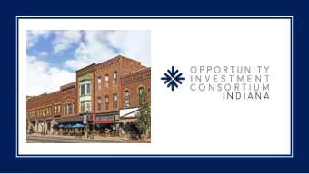 EARLY LEADERSHIP  WELCOME  ELAINE BEDEL  PRESIDENT,  INDIANA ECONOMIC DEVELOPMENT CORPORATION