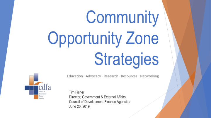 community opportunity zone