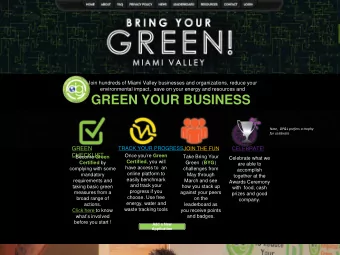 GREEN YOUR BUSINESS  Note,  DP&amp;L prefers a trophy  for celebrate  GREEN  TRACK YOUR PROGRESS