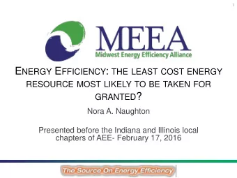 GRANTED ?  Nora A. Naughton  Presented before the Indiana and Illinois local  chapters of AEE-