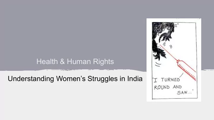 health human rights
