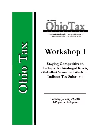 Biographical Information  Scott Billadeau, President, DSTax, LLC  4320 Winfield Rd., Suite 200,