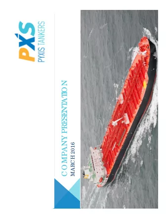 ON  I  AT  NT  SE  COMPANY PRE  MARCH 2016  DI  SCL  AI  ME  R  F  ORWARD-L  OOK  I  NG ST  AT  E