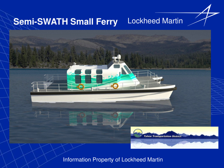 semi swath small ferry