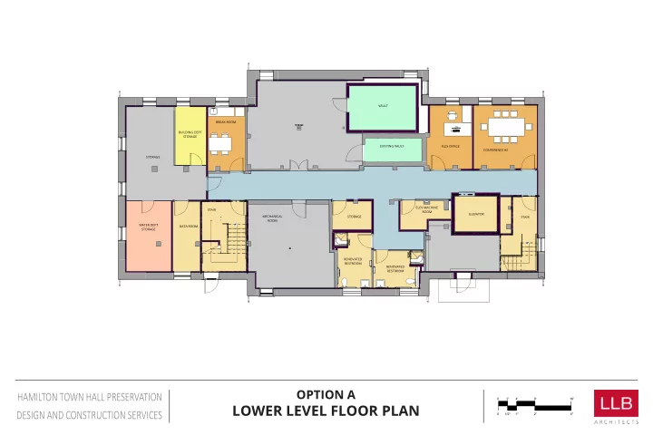 lower level floor plan