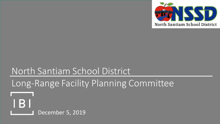 north santiam school district long range facility