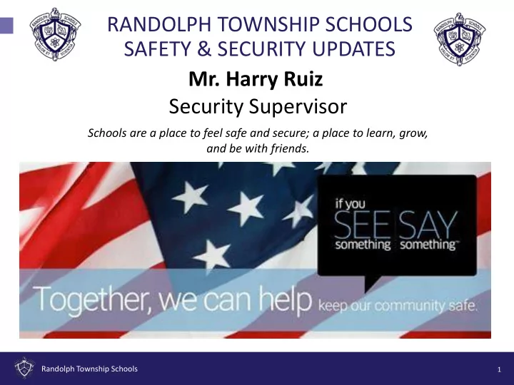randolph township schools