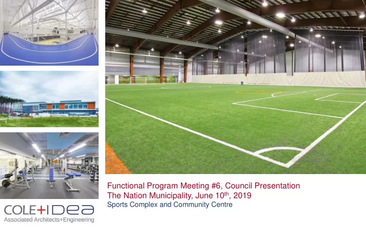 functional program meeting 6 council presentation the