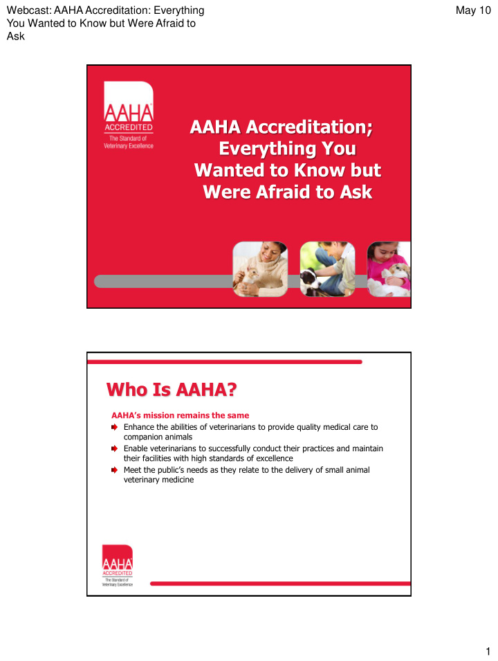 aaha accreditation everything you wanted to know but were