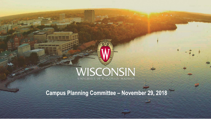 campus planning committee november 29 2018 agenda