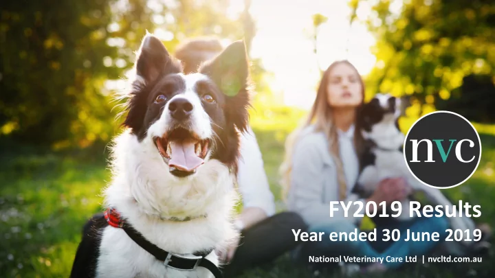 fy2019 results
