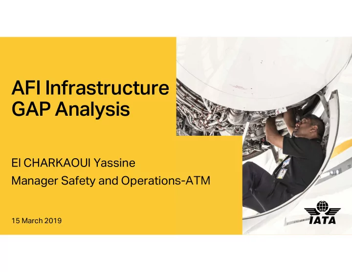 afi infrastructure gap analysis