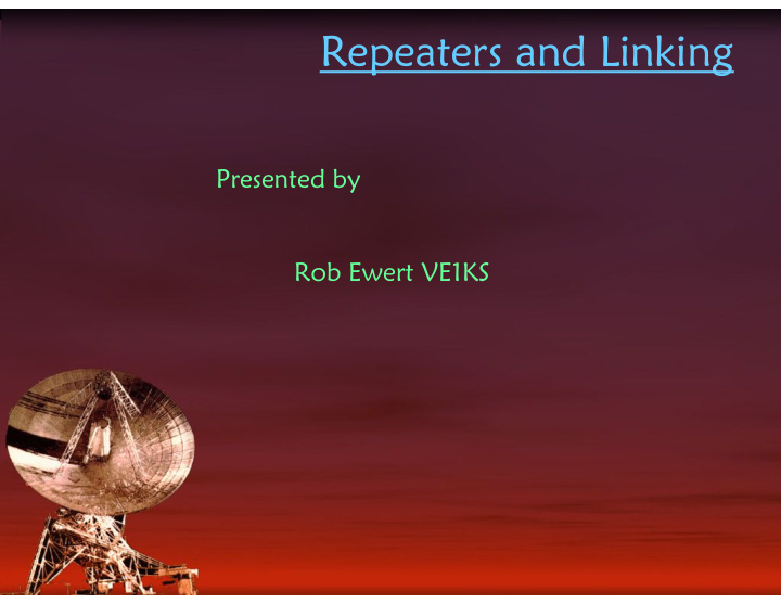 repeaters and linking