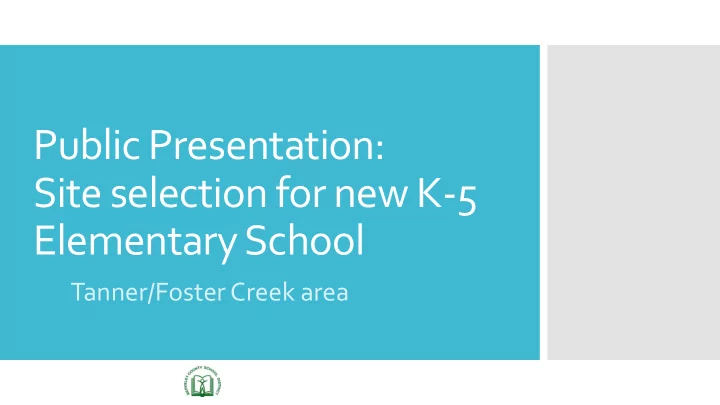 public presentation