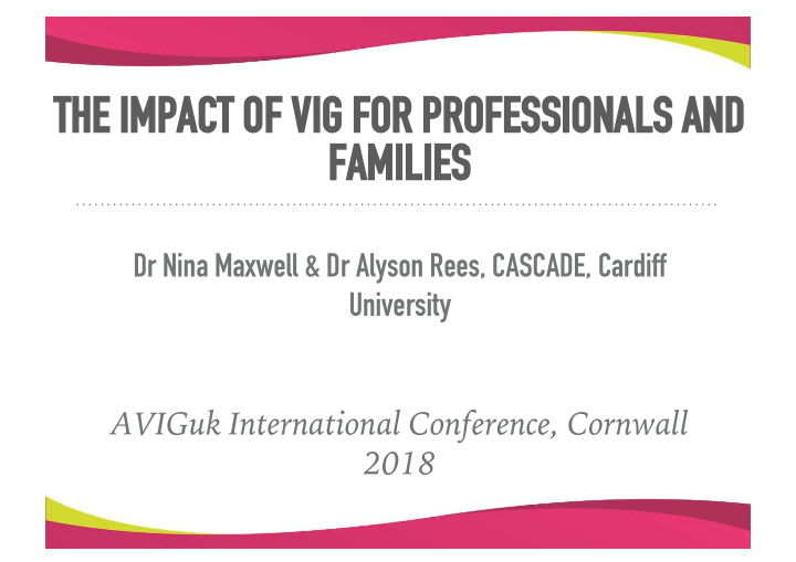 the impact of vig for professionals and the impact of vig