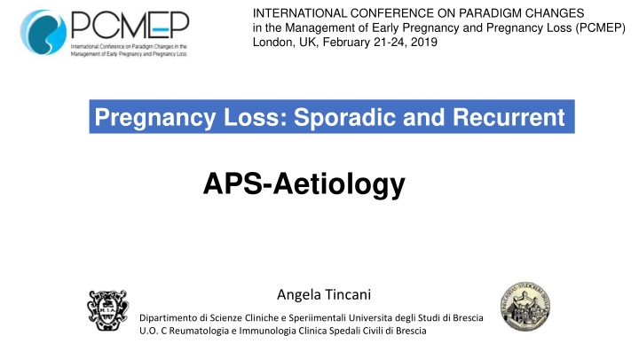 aps aetiology