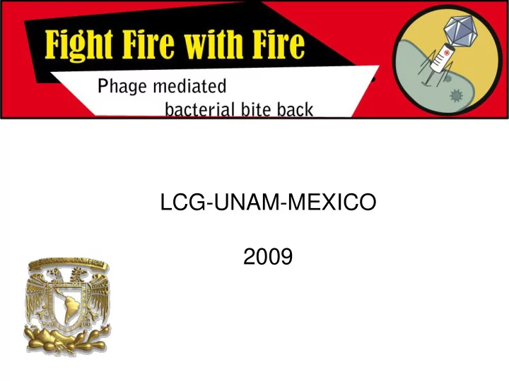 lcg unam mexico