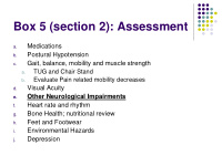 box 5 section 2 assessment