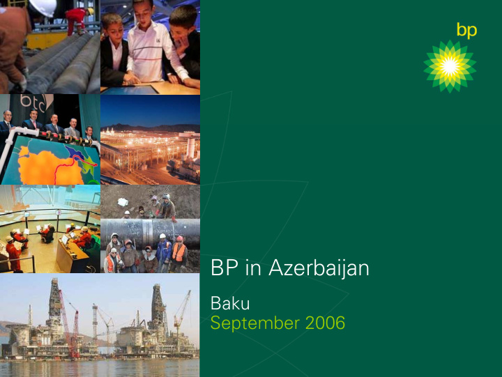 bp in azerbaijan