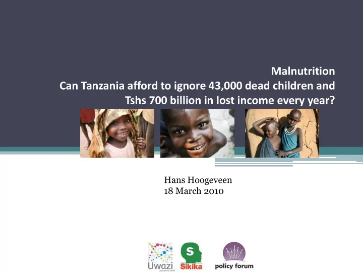 malnutrition