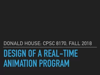DESIGN OF A REAL-TIME   ANIMATION PROGRAM  DEMO  MODEL-VIEW-CONTROLLER DESIGN  canonical.cpp