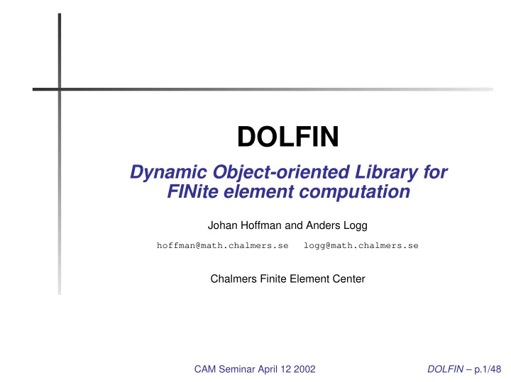 dolfin