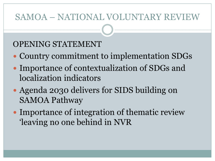 samoa national voluntary review
