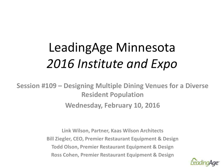 leadingage minnesota