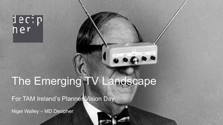 the emerging tv landscape