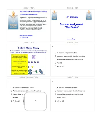 Summer Assignment  website for the convenience of teachers who wish to  make their work available