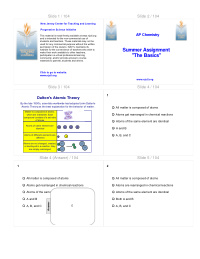 summer assignment