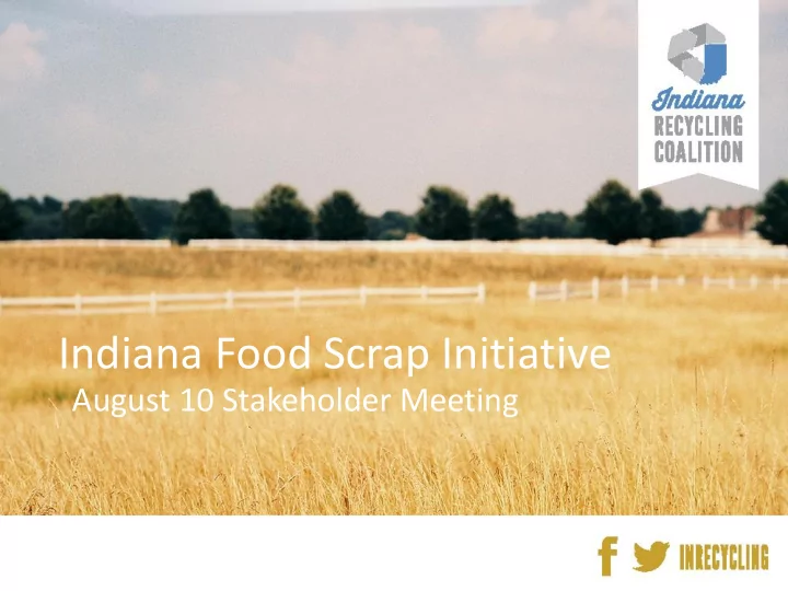indiana food scrap initiative