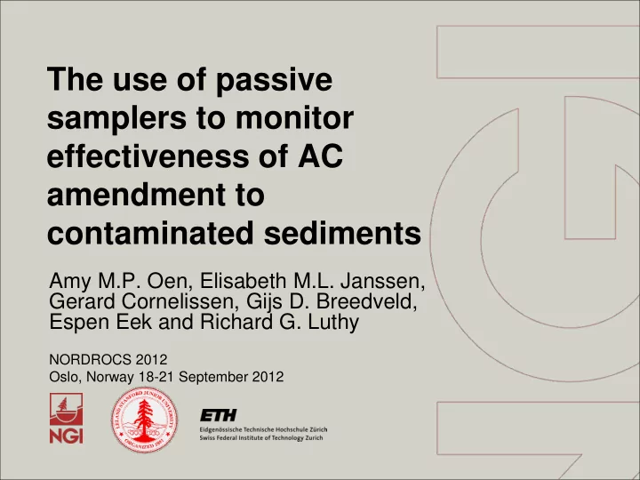 the use of passive