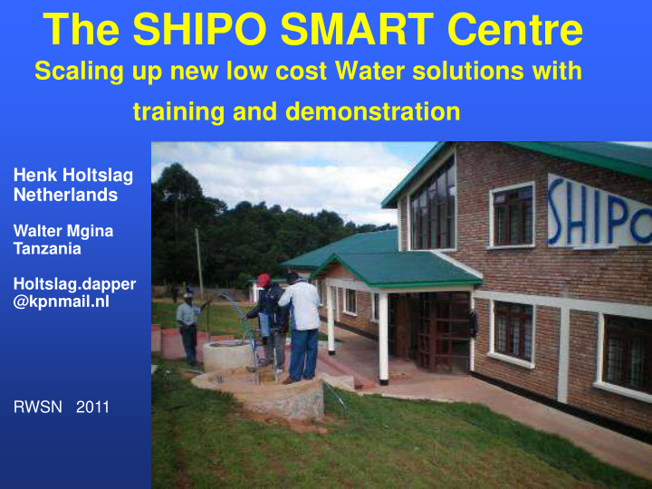 the shipo smart centre