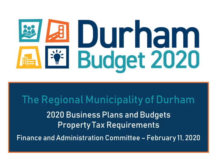 the regional municipality of durham