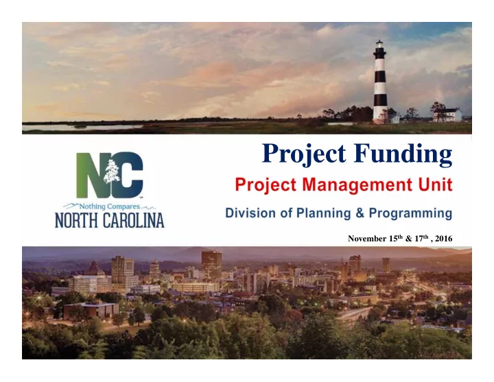 project funding