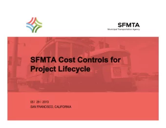 05 | 29 |  2013  SAN FRANCISCO, CALIFORNIA  High-Level Process Flow  PROJECT INITIATION  Establish