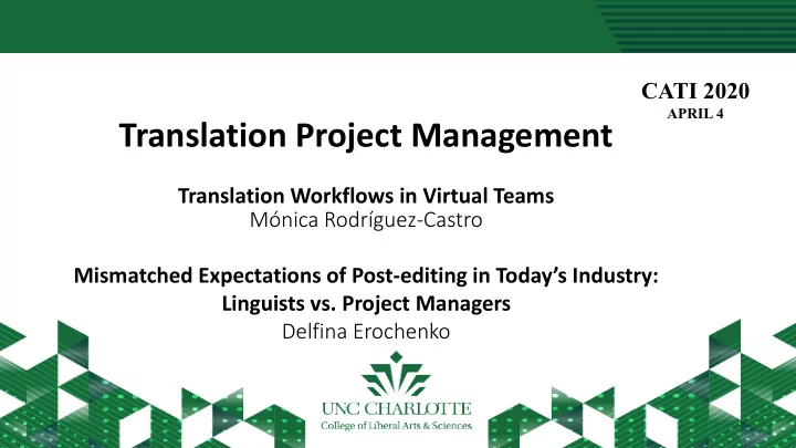 translation project management