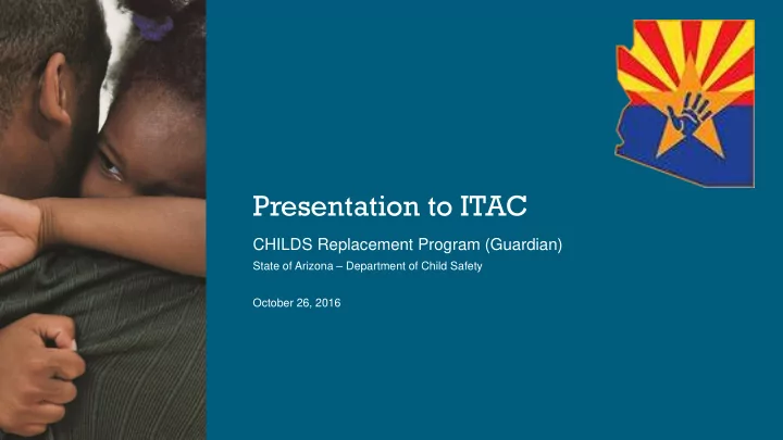 presentation to itac