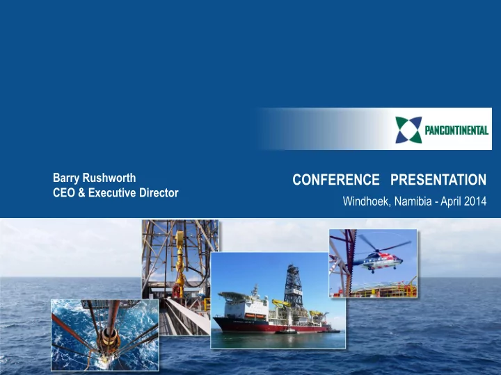 conference presentation