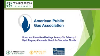Board and Committee Meetings January 29- February 1  Hyatt Regency Clearwater Beach in Clearwater,